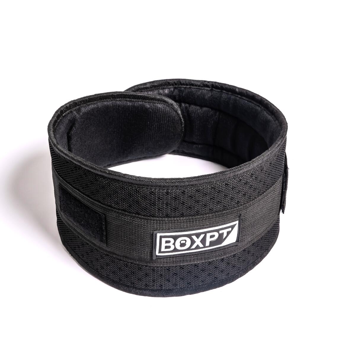 Boxpt Equipment - Ceinture D’haltérophilie En Néoprène - 15 Cm - Ceinture Lombaire - Noir - 36 Xs - Decathlon
