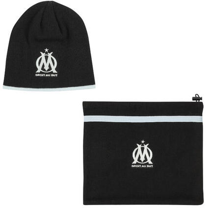 Coffret bonnet Cache cou OM - Collection officielle OLYMPIQUE DE MARSEILLE