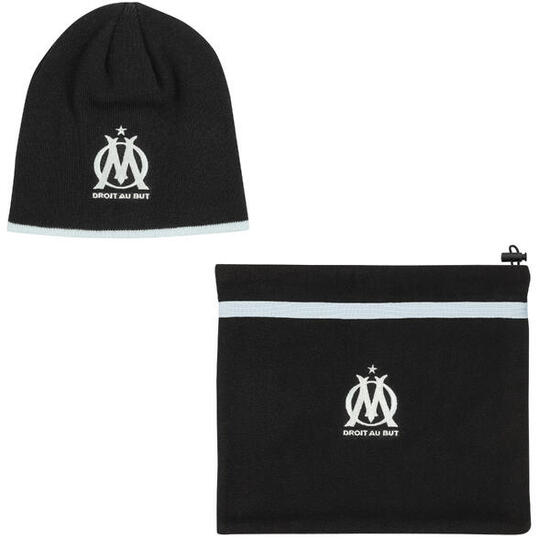 Coffret bonnet Cache cou OM - Collection officielle OLYMPIQUE DE MARSEILLE