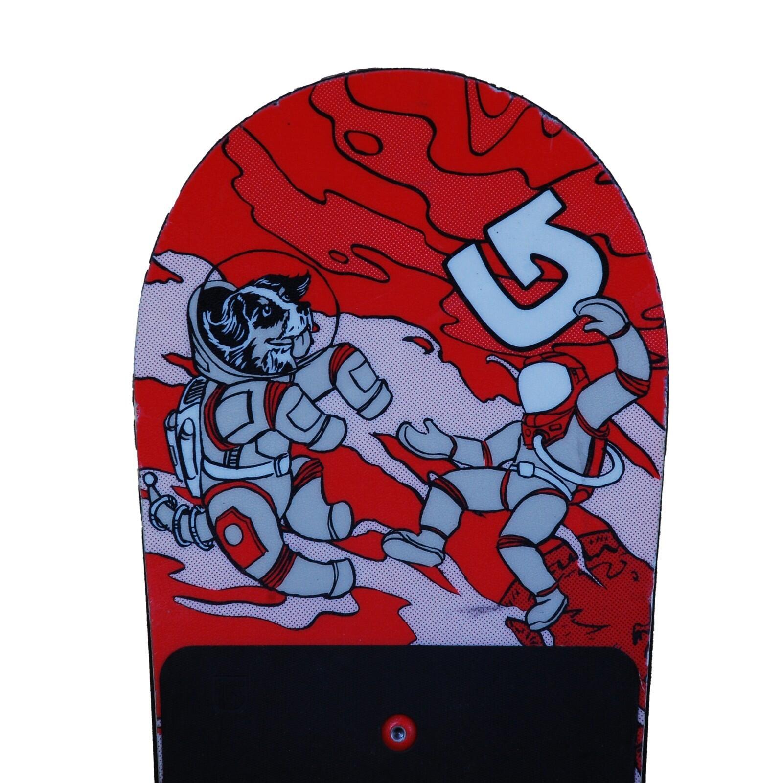 RECONDITIONNE - Snowboard Junior Burton Ltr + Fixations Coque 2/4