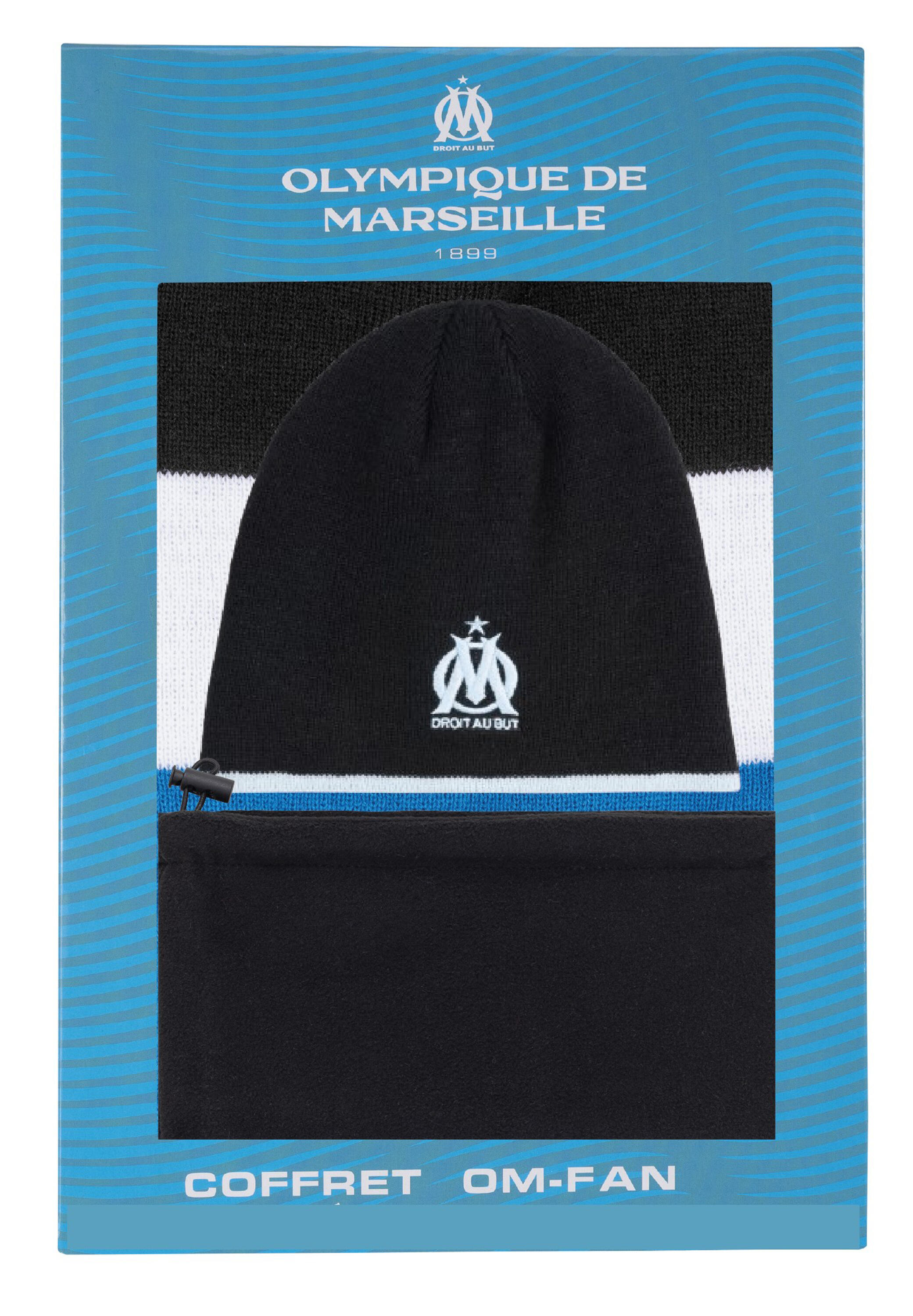 Bonnet Fan OM Enfant Garçon - Collection Officielle Olympique De Marseille