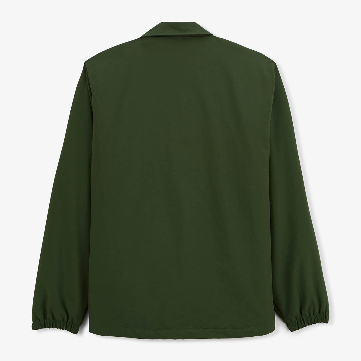 Parka Dan déperlante avec badge brodé vert anglais 3/5