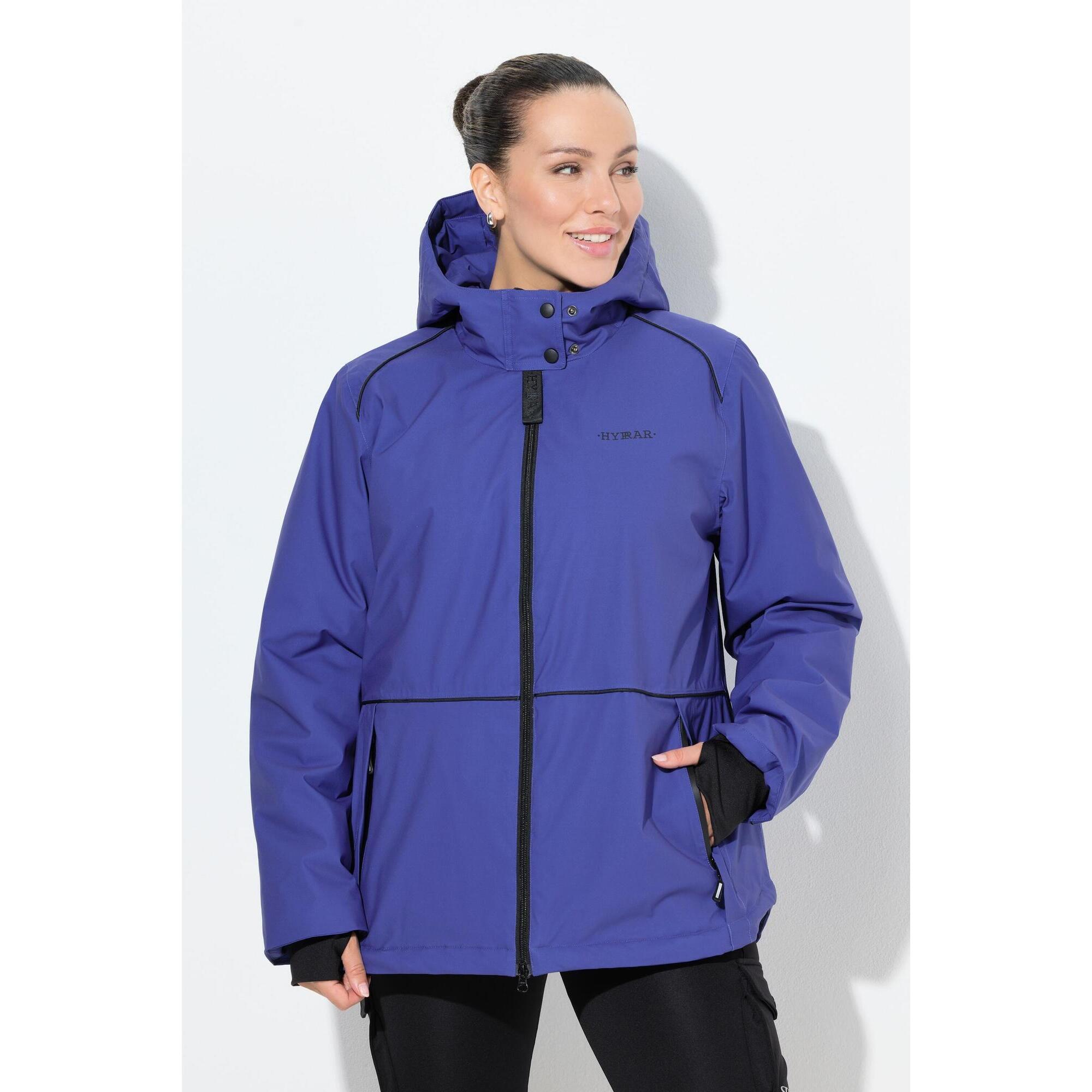 Ulla Popken - Femme Veste Technique Hyprar Imperméable - Veste - Bleu - Decathlon