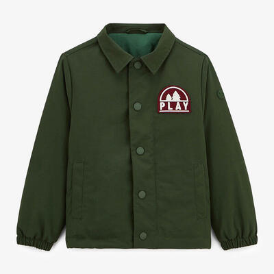 Groene dan-parka voor jongens