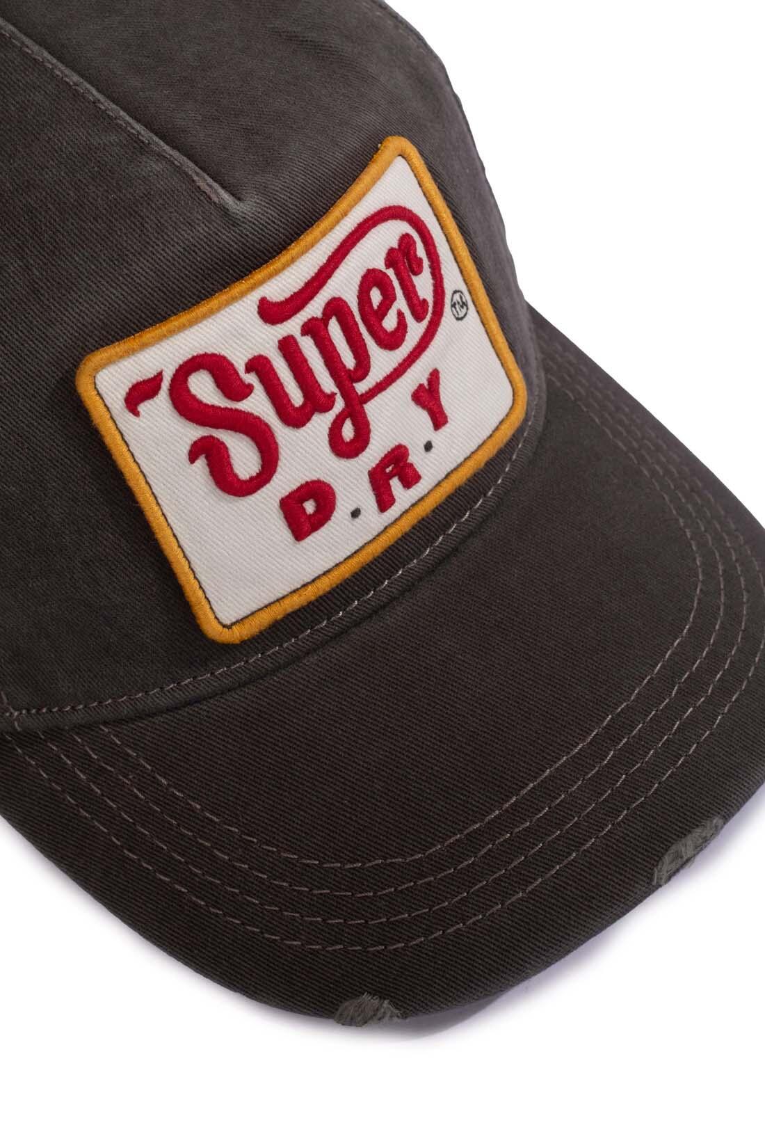 Cappellino uomo con patch logo 2/4
