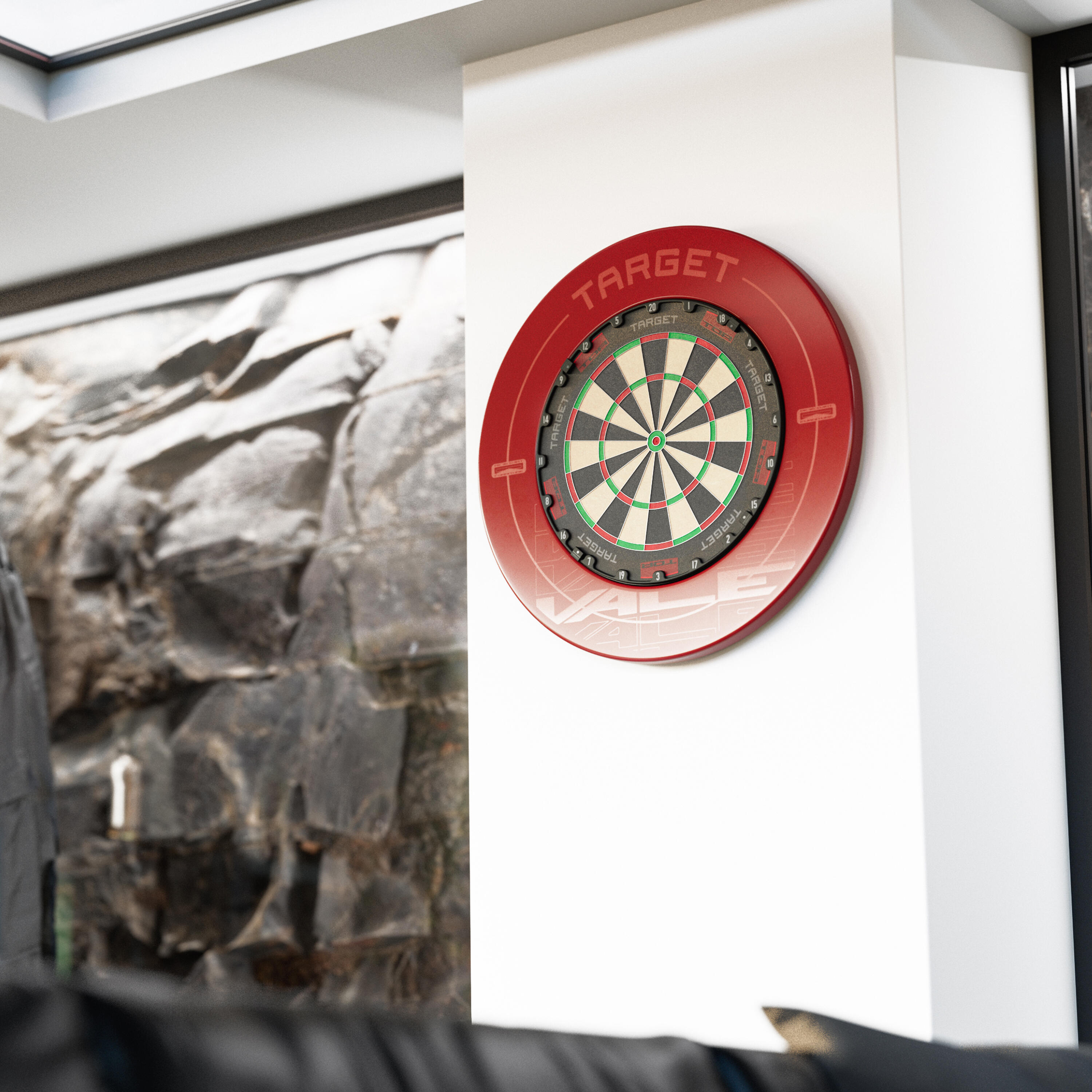 Target Darts TOR Steel Tip Dartboard mit 36XTEN Nummerring 7/7