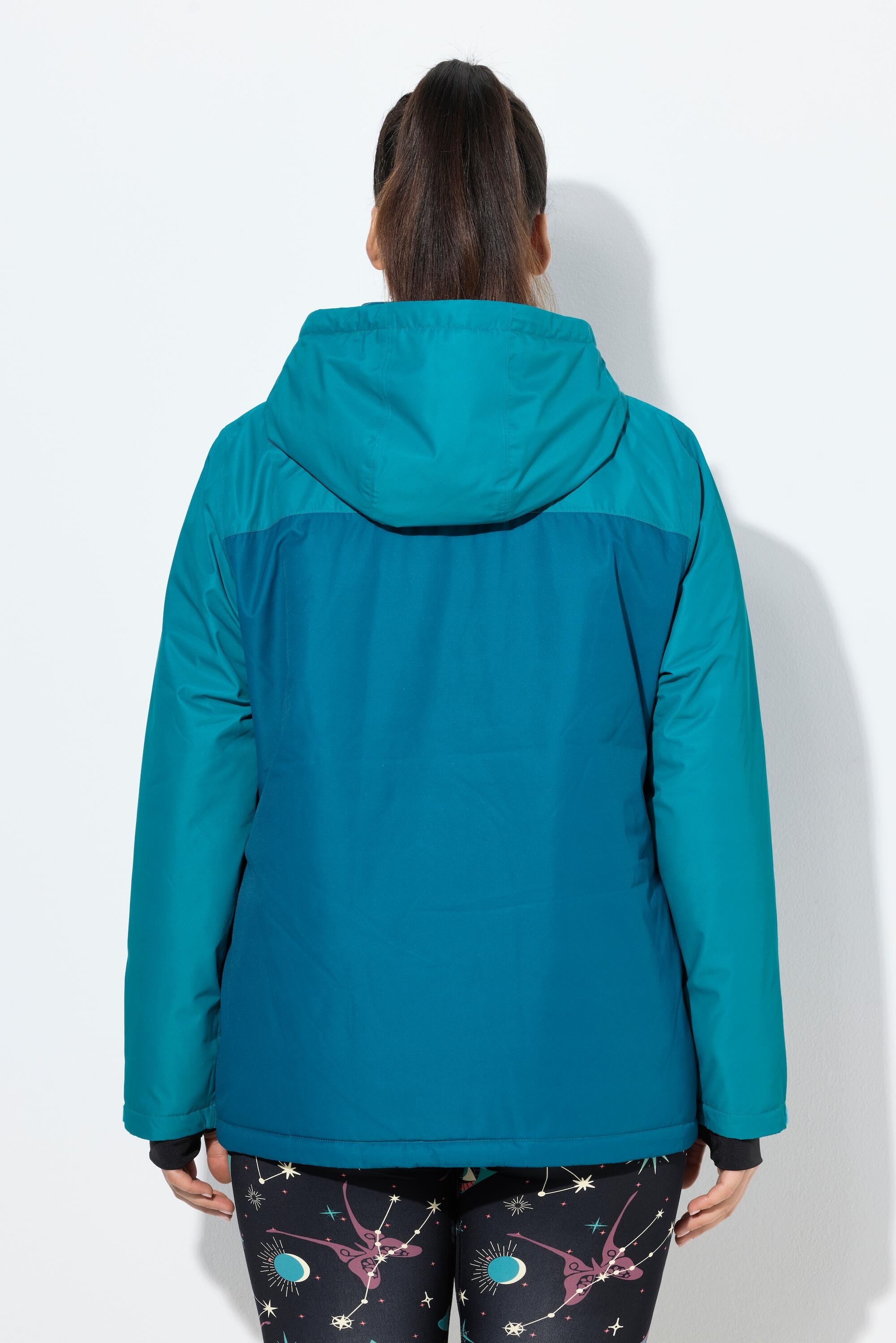 Femme Veste technique HYPRAR à capuche matière imperméable poignets coupe-vent 2/7