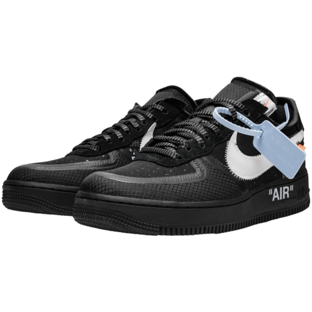 Schoenen Off-White Air Force 1 Low Black 2/4