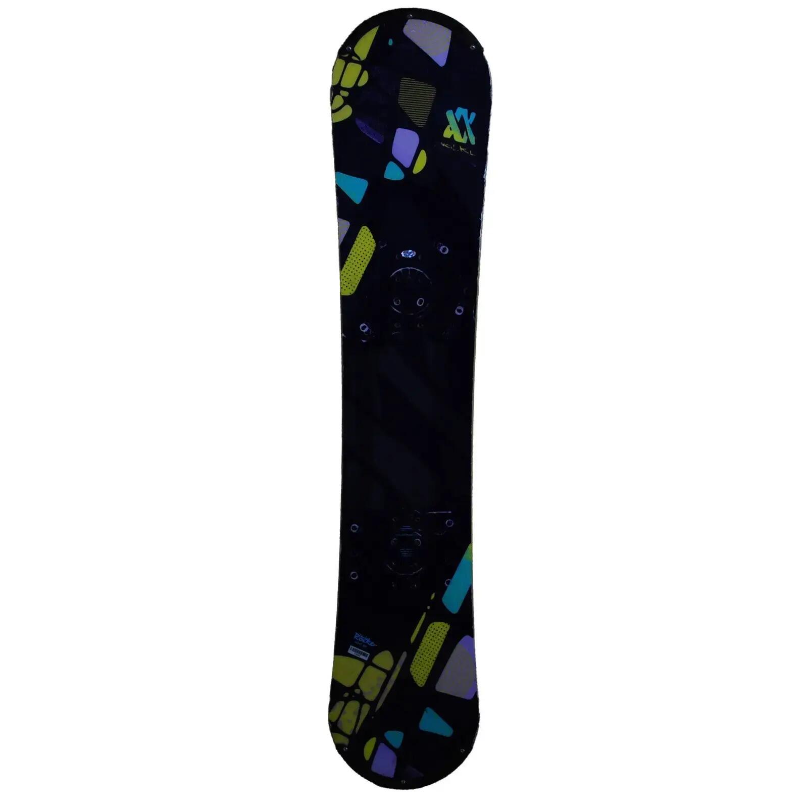 RECONDITIONNE - Snowboard Volkl Rental Rocker + Fixations Coque 2/4