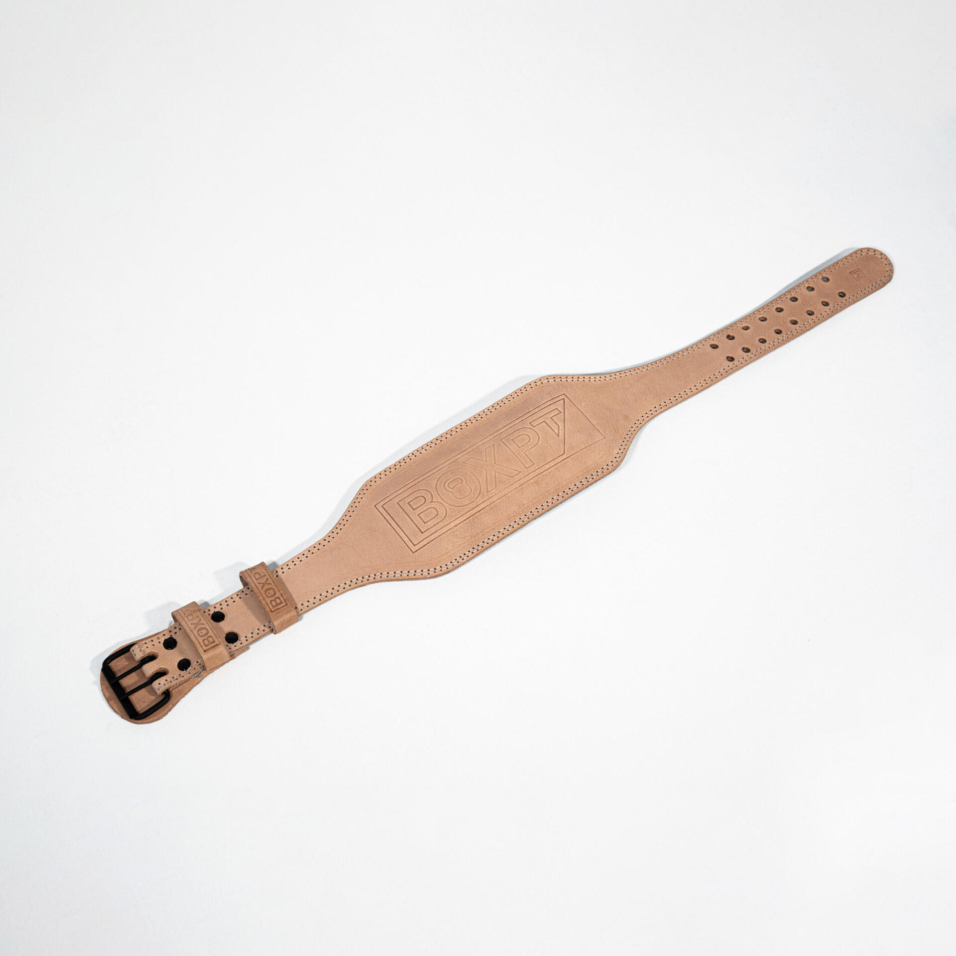 Boxpt Equipment - Ceinture D’haltérophilie En Cuir Beige 15 Cm - Ceinture Lombaire - Beige - Decathlon