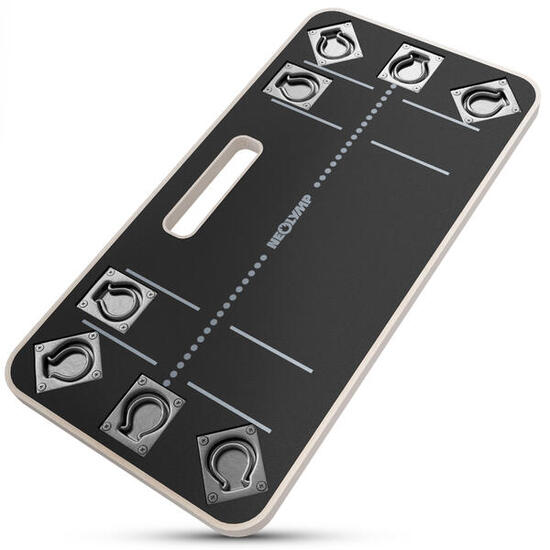 Piattaforma in Legno per Bande Elastiche – Stabile Antiscivolo & Portatile