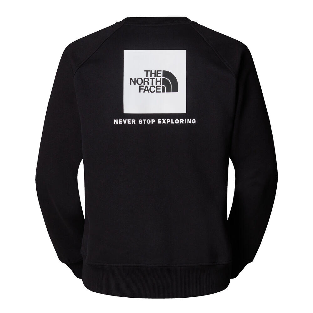 sweat-shirt M RAGLAN BOX NSE CREW HOMME noir 2/7