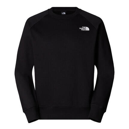 MEN'S Sweatshirt M RAGLAN BOX NSE CREW SCHWARZ