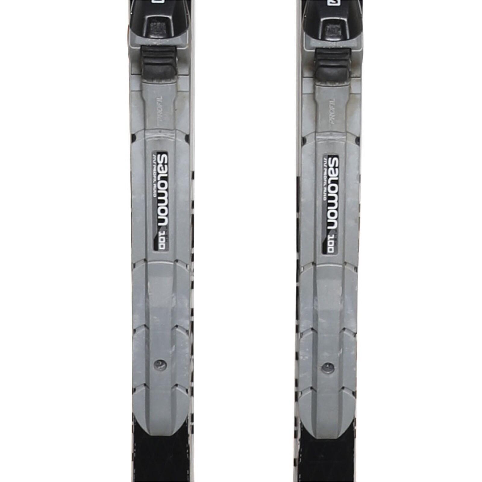 RECONDITIONNE - Ski De Fond Salomon Snowscape 9 Skin + Fixation Sns 3/4