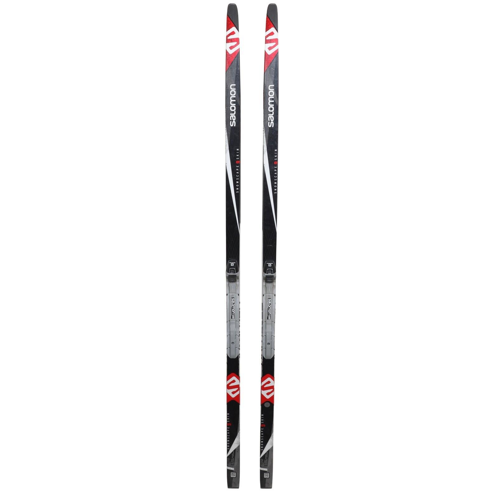 RECONDITIONNE - Ski De Fond Salomon Snowscape 9 Skin + Fixation Sns 2/4