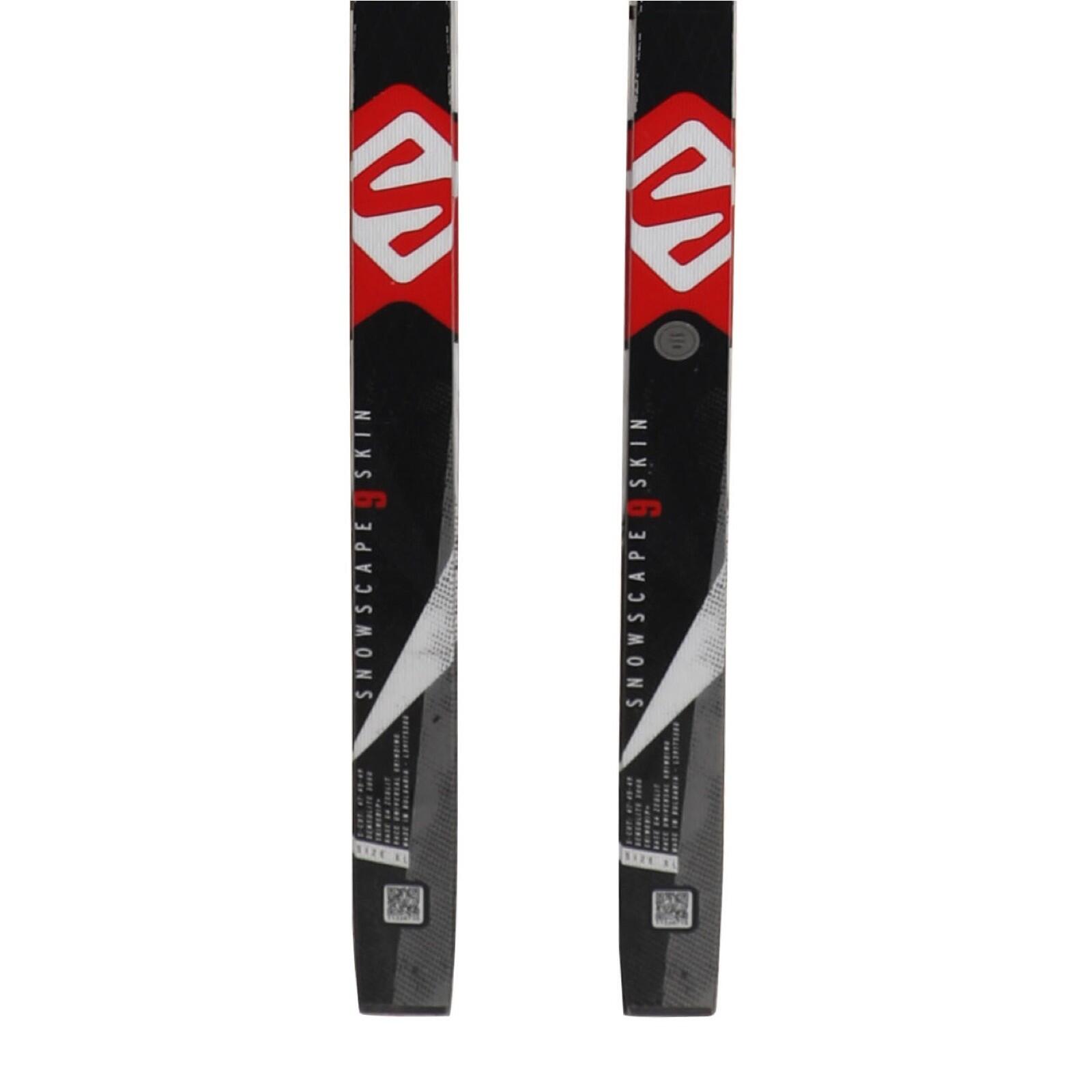 RECONDITIONNE - Ski De Fond Salomon Snowscape 9 Skin + Fixation Sns 4/4