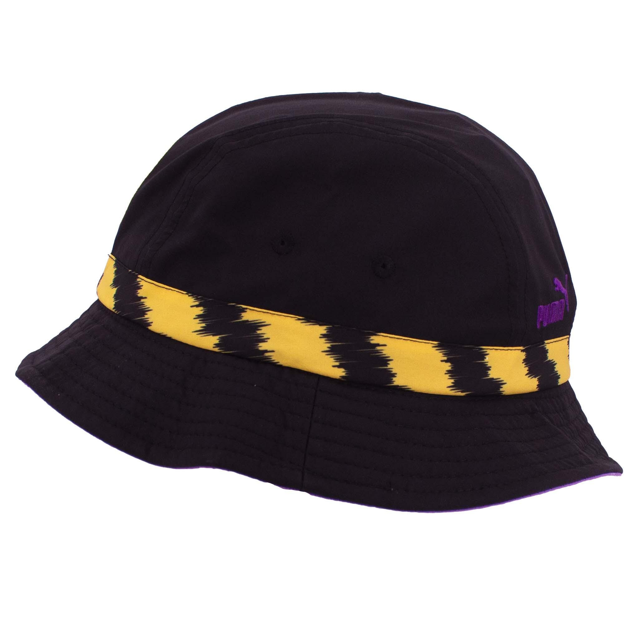 Hut Borussia Dortmund BVB 09 Bucket Hat in Schwarz 4/5