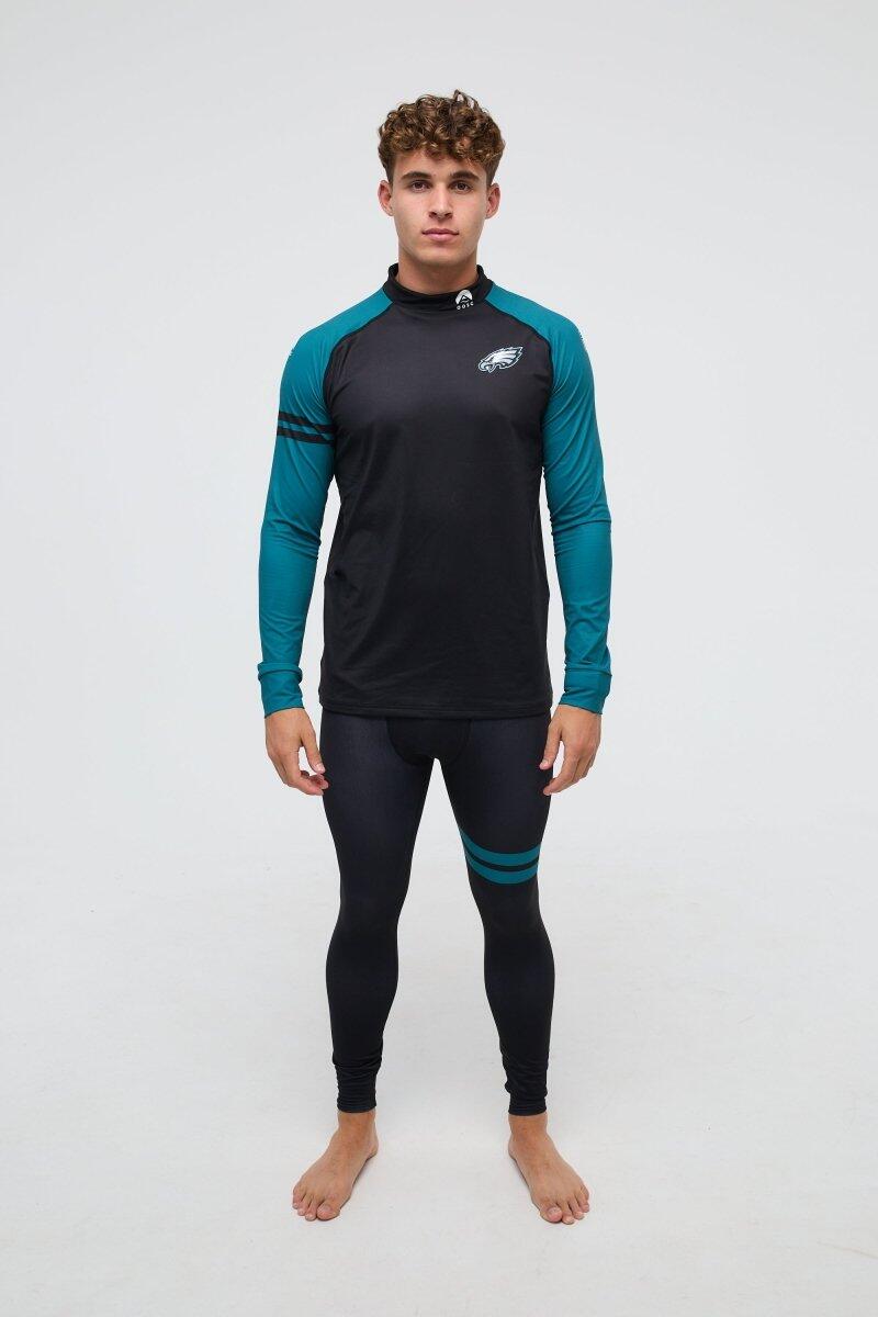 Homme Ski Sous-vêtement Haut Thermique NFL Philadelphia Eagles 5/7