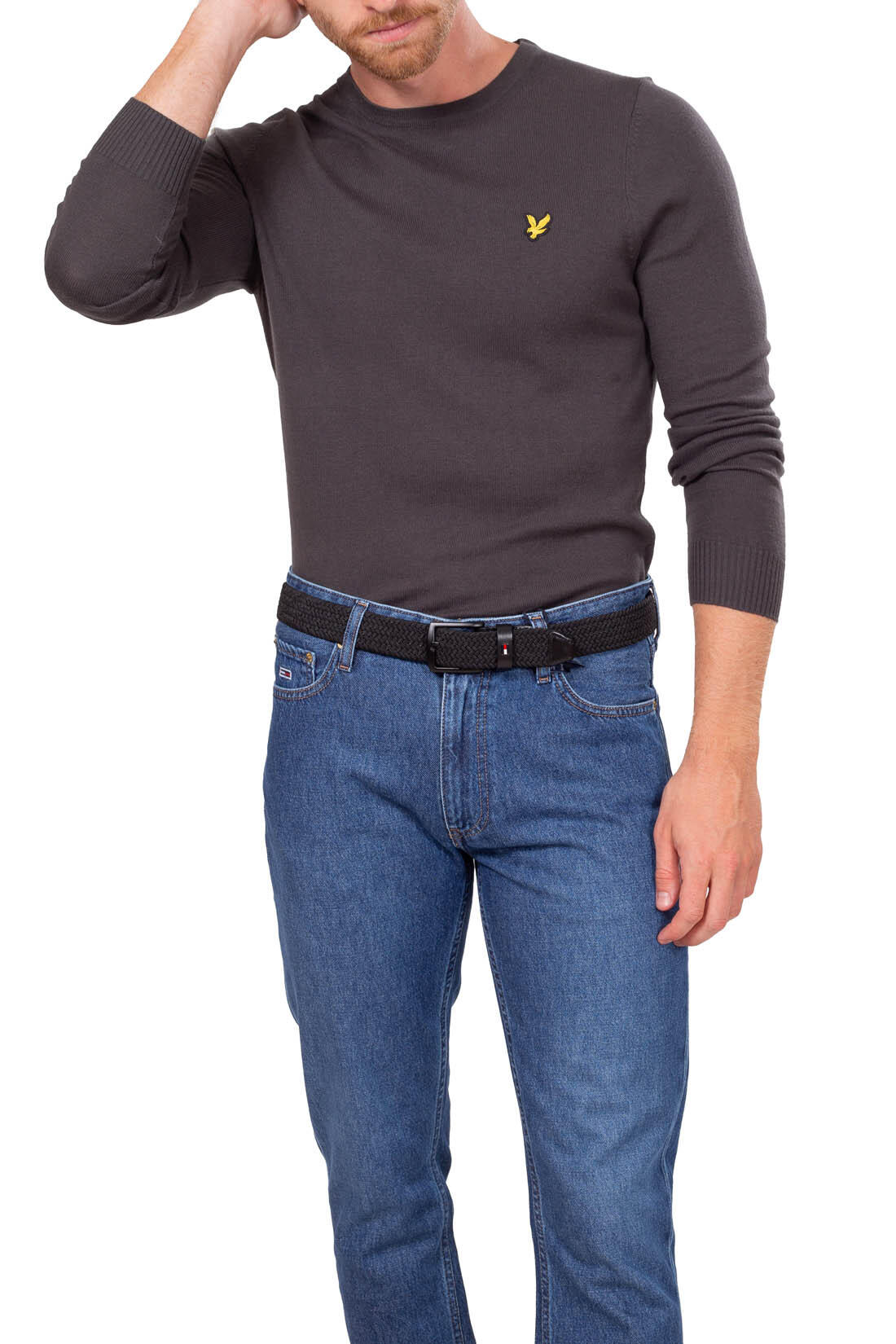 Maglia uomo essenziale in misto lana 1/5