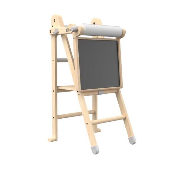 Klappbarer Lernturm MONTESSORI Braun FSC®