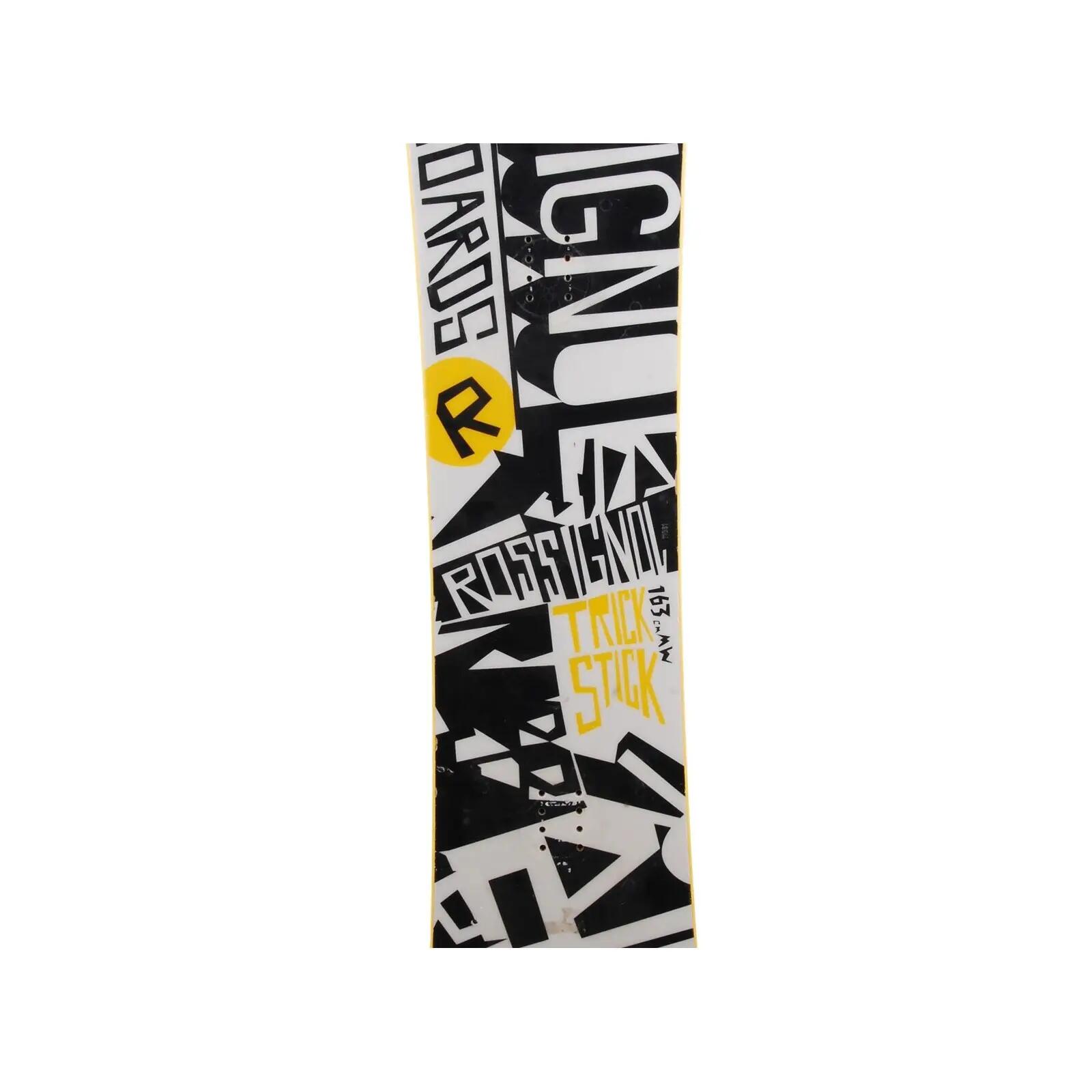 RECONDITIONNE - Snowboard Rossignol Trick Stick + Fixations Coque 3/4