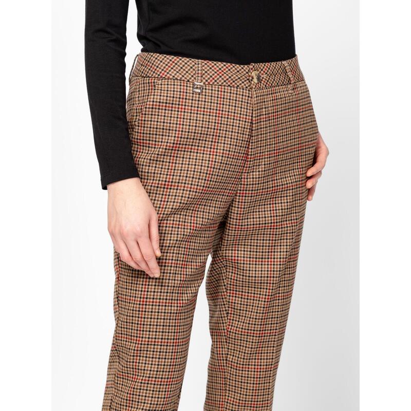 Pantaloni lungi din in pentru femei FLORIN