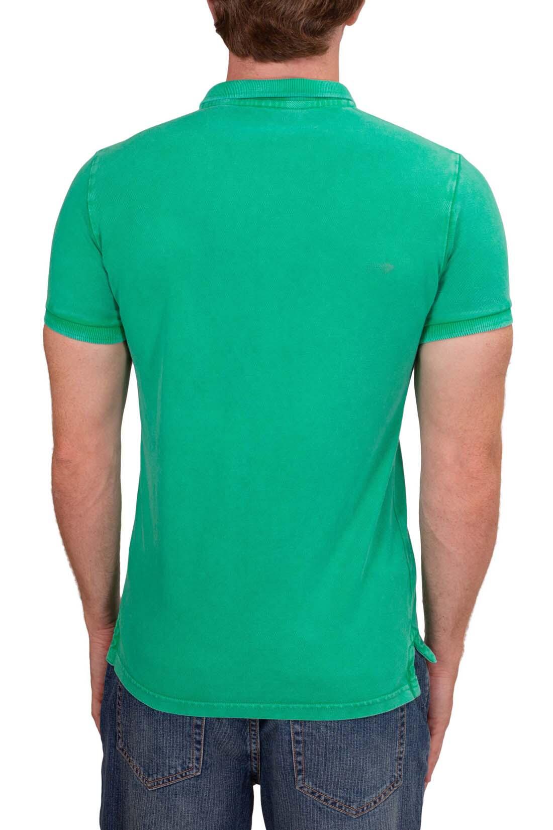 Polo uomo slim con ricamo logo 3/4
