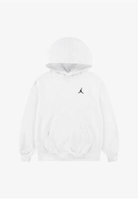 Jordan Felpa con cappuccio bianco