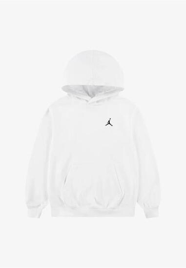 Jordan Felpa con cappuccio bianco