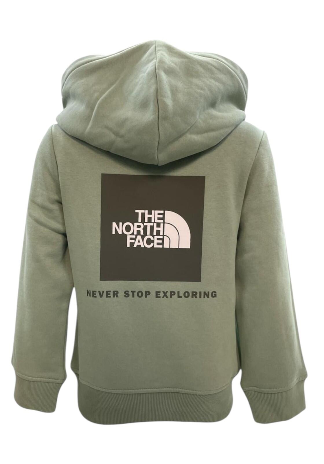 Moletons de lã polar para crianças The North Face Redbox Verde. 3/7