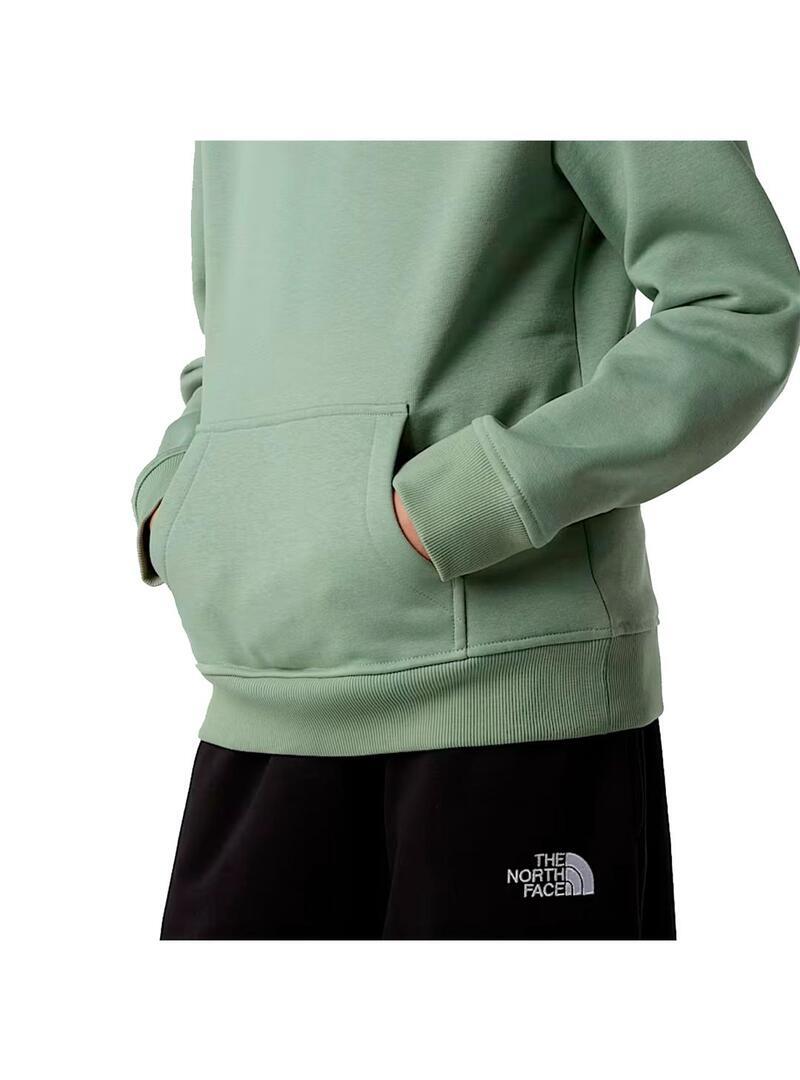 Moletons de lã polar para crianças The North Face Redbox Verde. 7/7