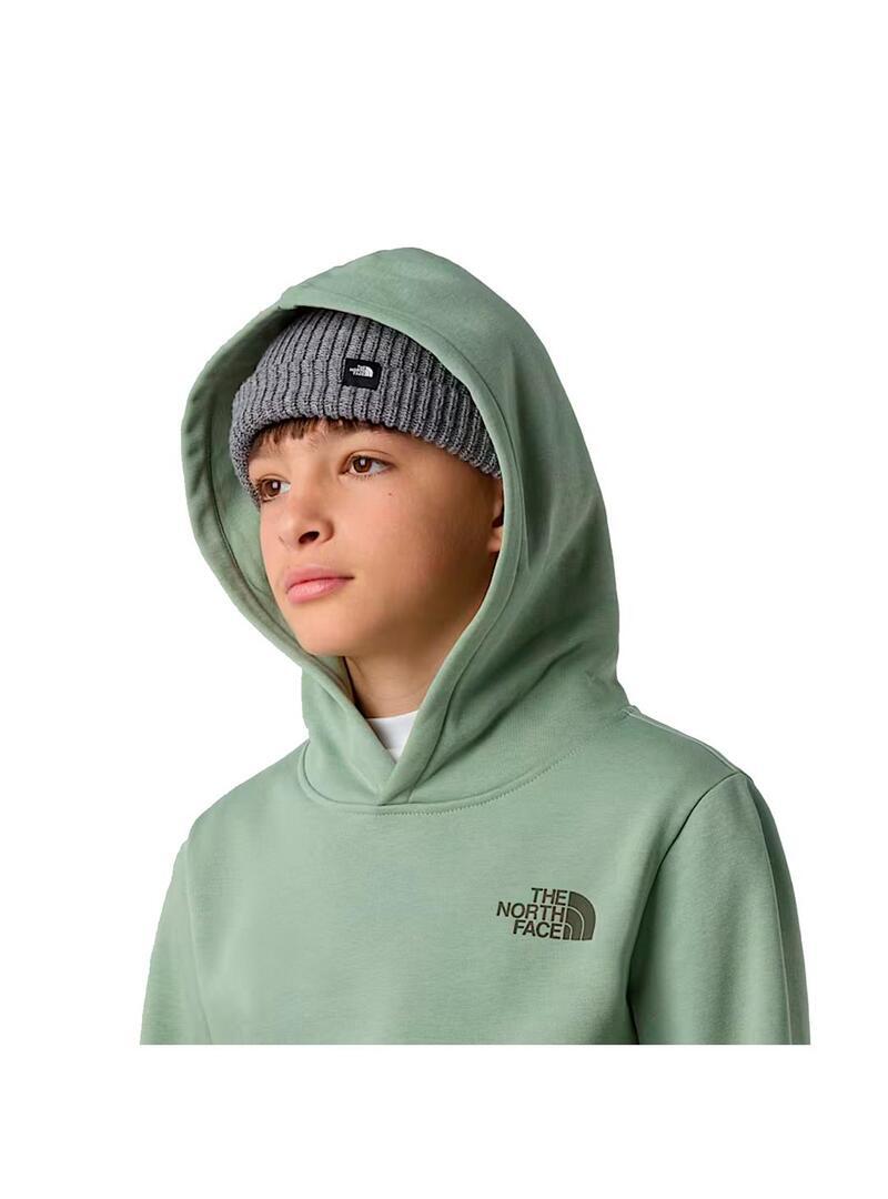 Moletons de lã polar para crianças The North Face Redbox Verde. 5/7