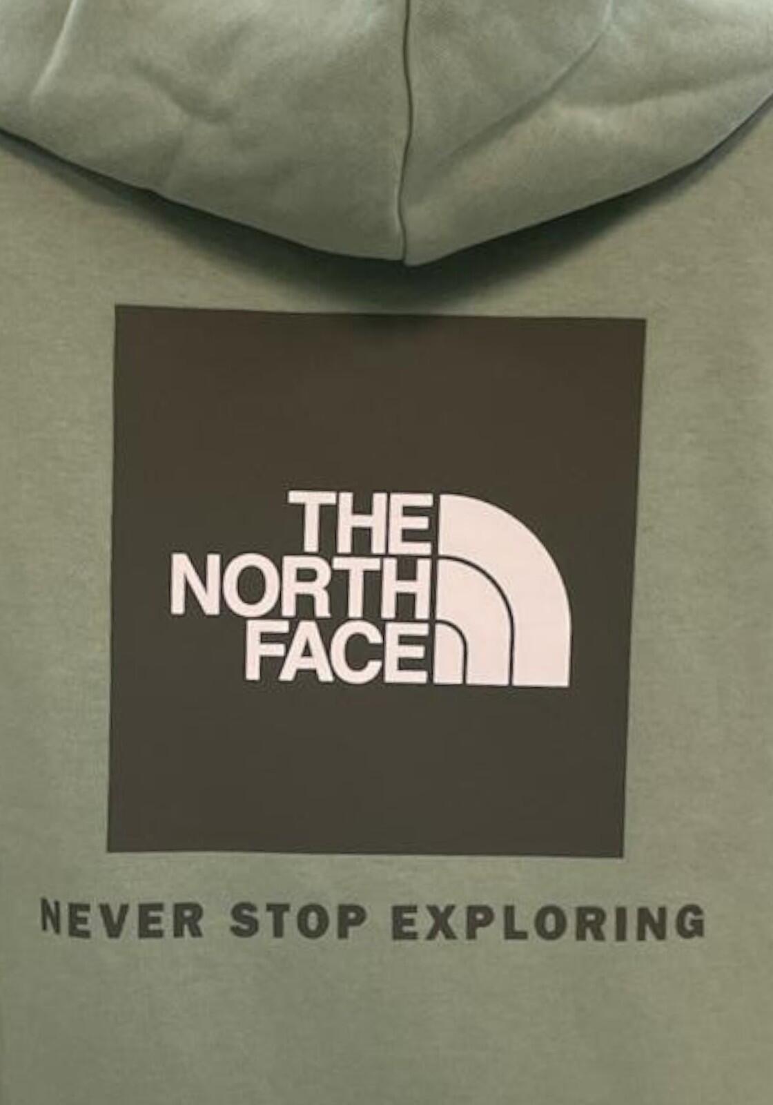 Moletons de lã polar para crianças The North Face Redbox Verde. 4/7