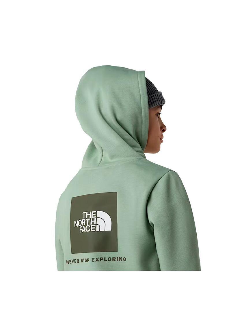 Moletons de lã polar para crianças The North Face Redbox Verde. 6/7