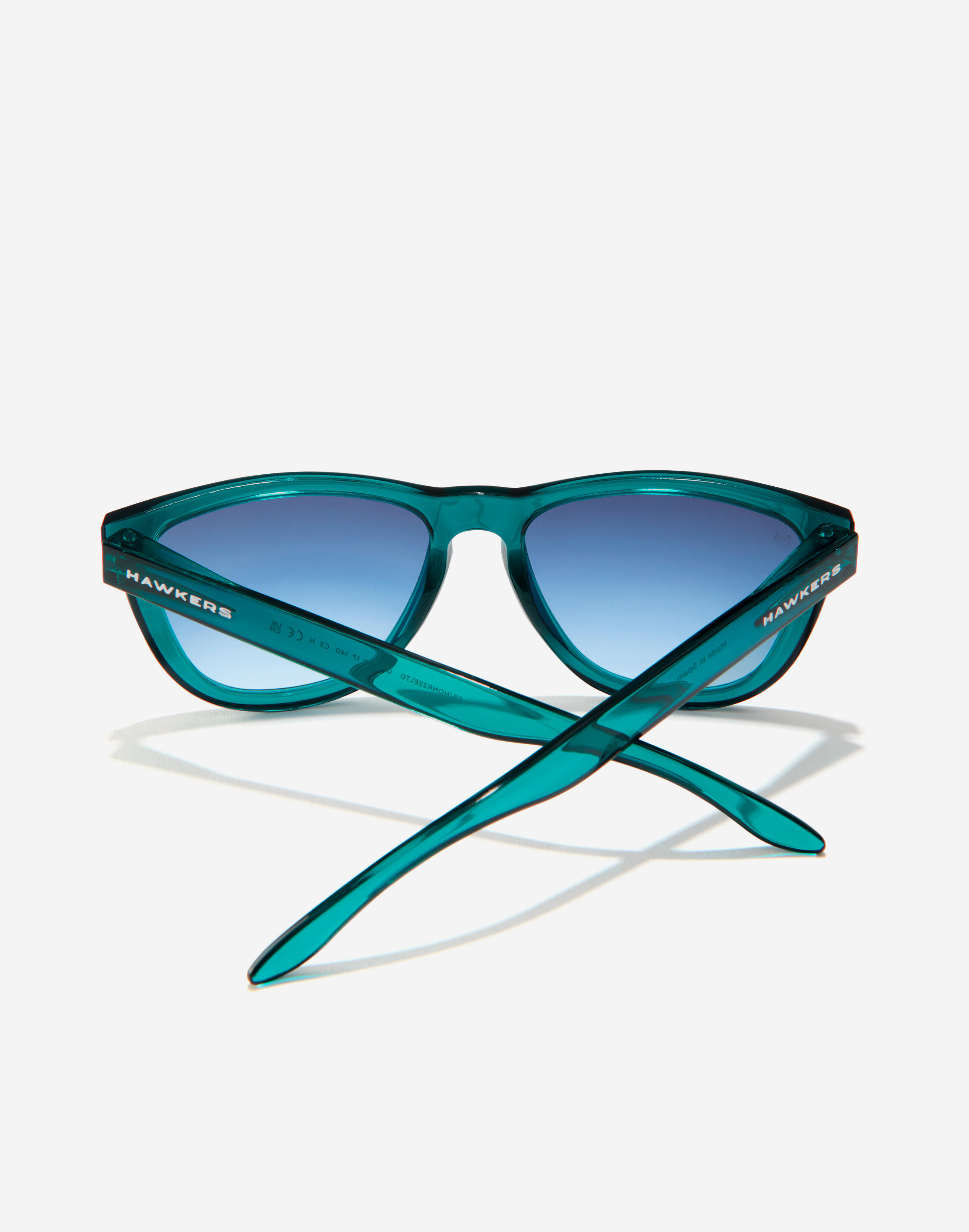 HAWKERS - Sonnenbrille für Herren und Damen - ONE RAW - TEAL BLUE DENIM 5/6