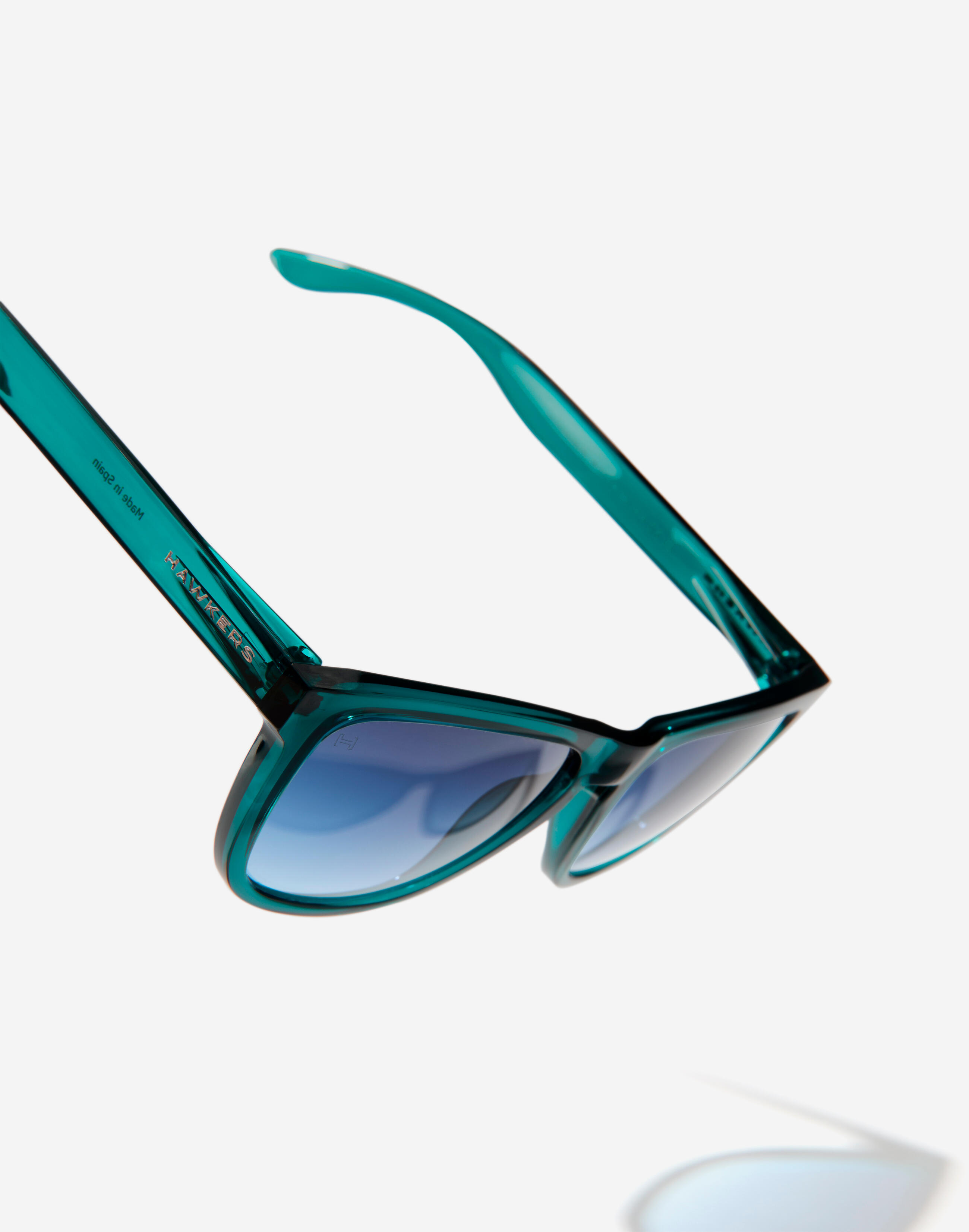 HAWKERS - Sonnenbrille für Herren und Damen - ONE RAW - TEAL BLUE DENIM 4/6