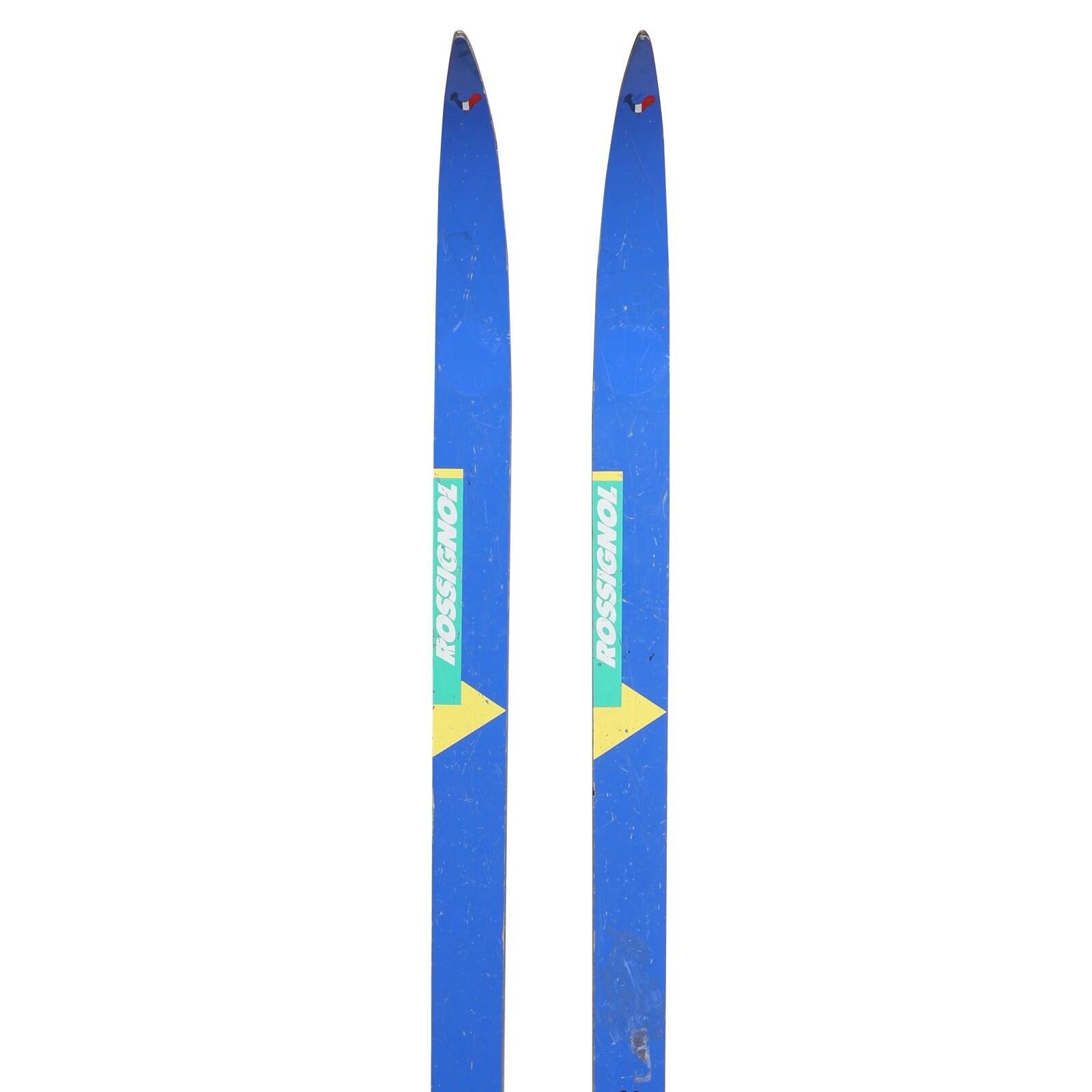 ROSSIGNOL RECONDITIONNE - Ski De Fond Junior Rossignol Progress + Fixation Sns