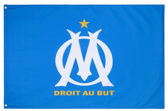 Drapeau OM - Collection officielle OLYMPIQUE DE MARSEILLE