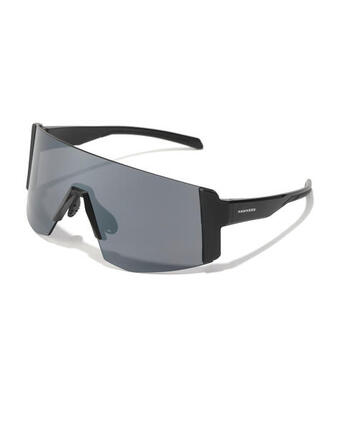 HAWKERS - Sonnenbrille für Herren und Damen - LYNX BIG - BLACK SMOKE FLASH