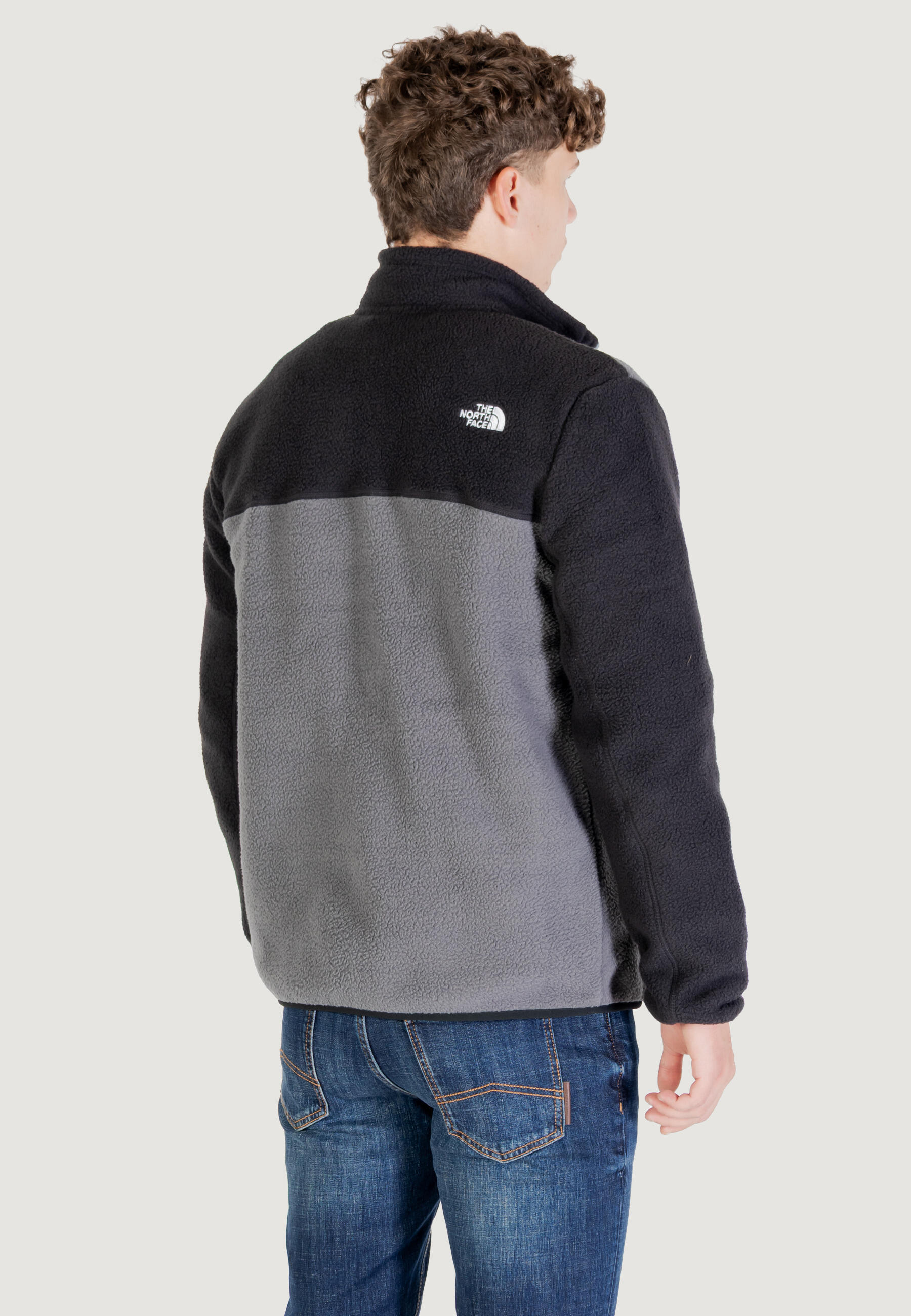 sweat-shirt M YUMIORI HOMME gris 2/6