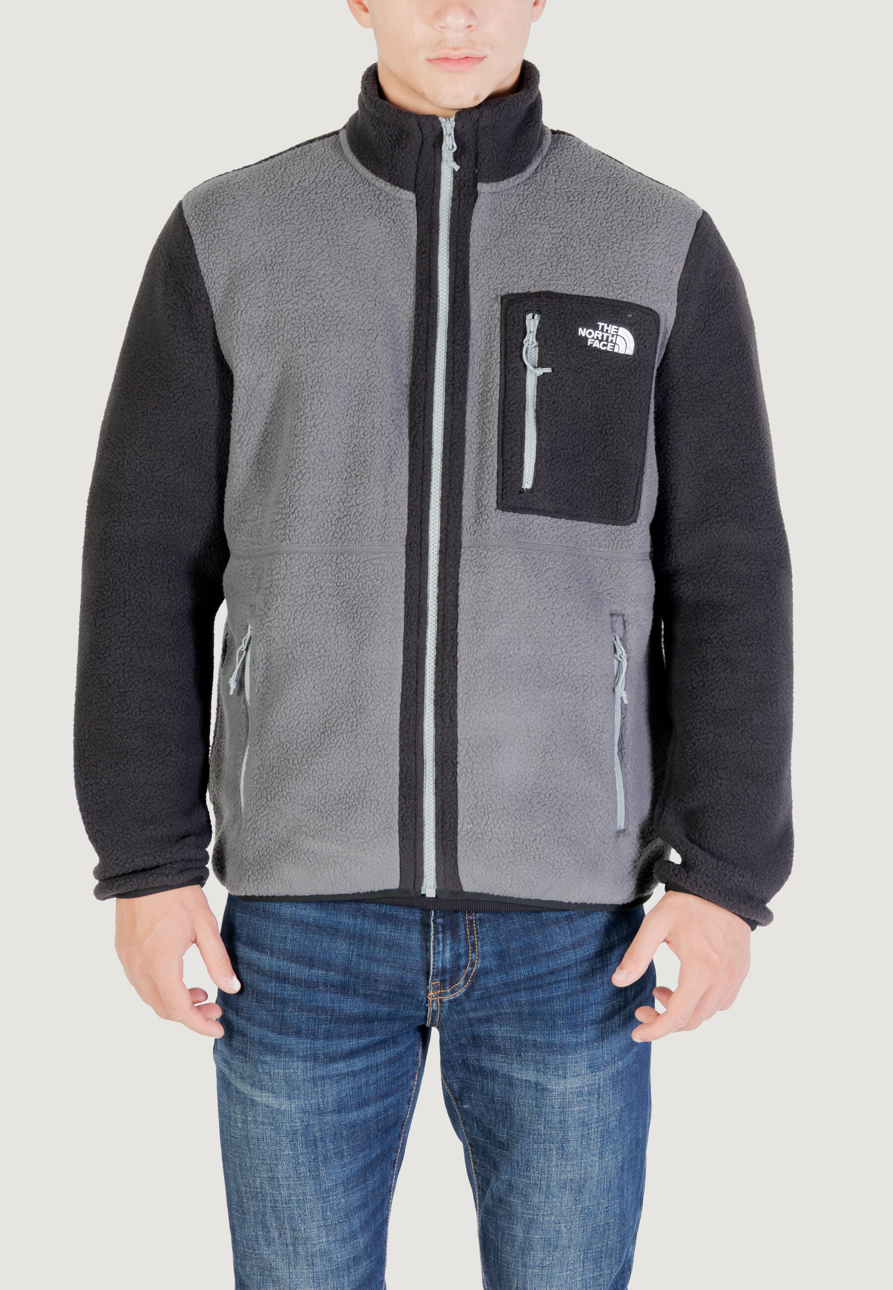 sweat-shirt M YUMIORI HOMME gris 5/6