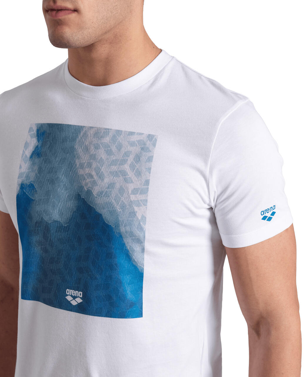 arena Solid Cotton T-shirt - men, crew neck, regular fit 4/7