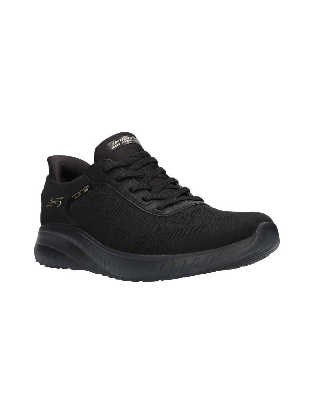 Zapatillas para Hombre Skechers Bobs squad Negro SKECHERS Decathlon