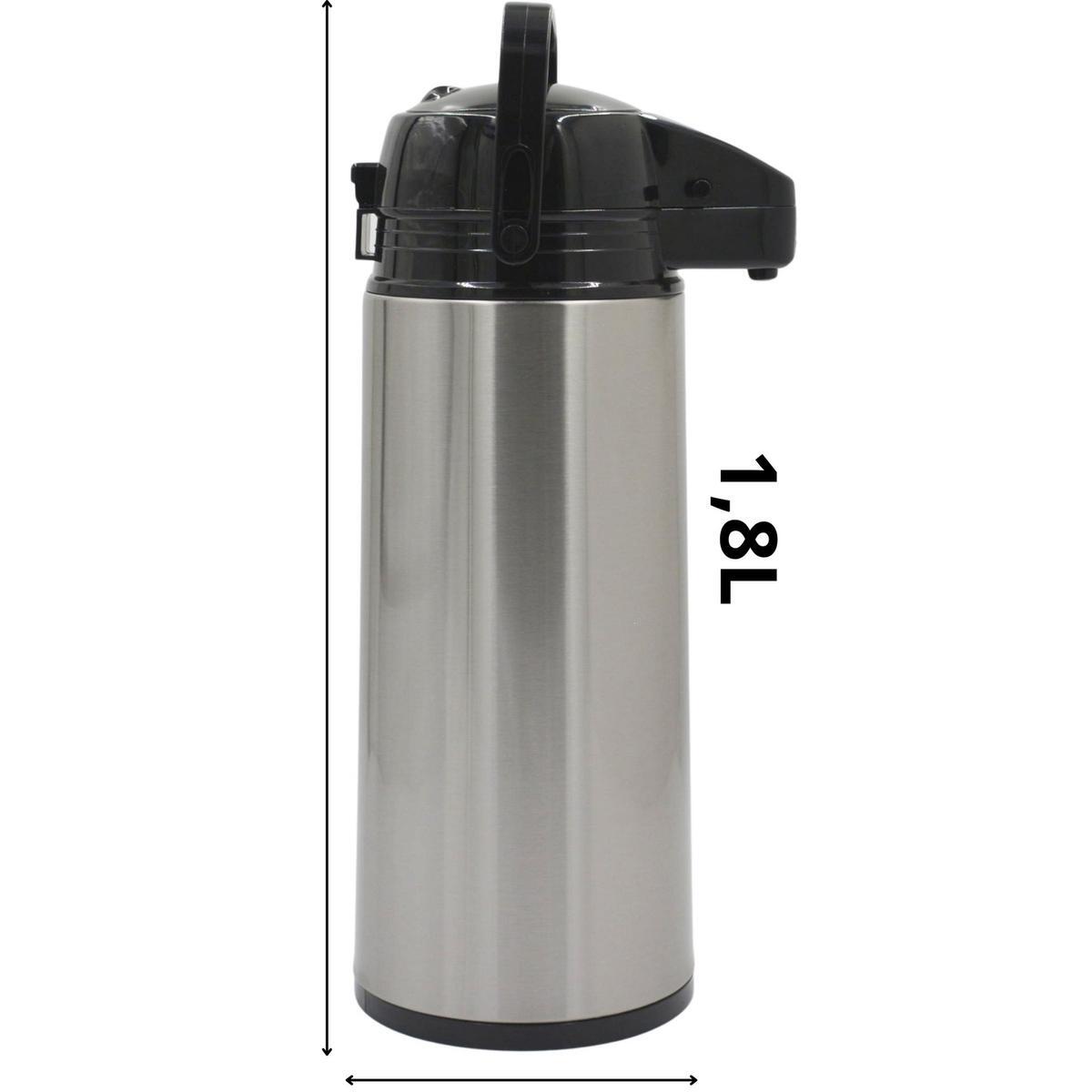Reisewärmeflasche mit Pumpe 1,8 l 5/5