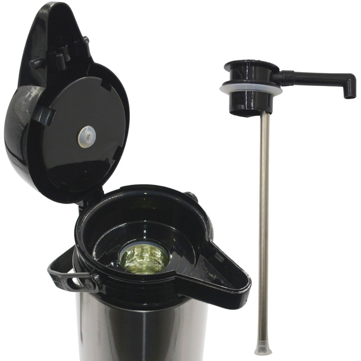 Reisewärmeflasche mit Pumpe 1,8 l 4/5