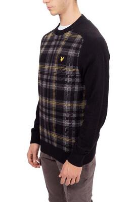 Pullover uomo in misto lana merino