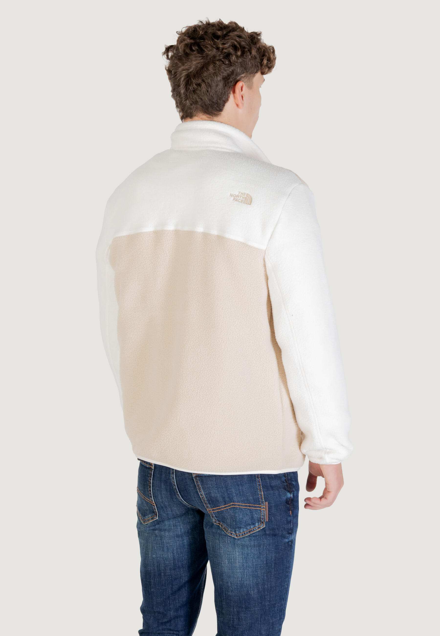 sweat-shirt M YUMIORI FULL ZIP HOMME beige 2/5