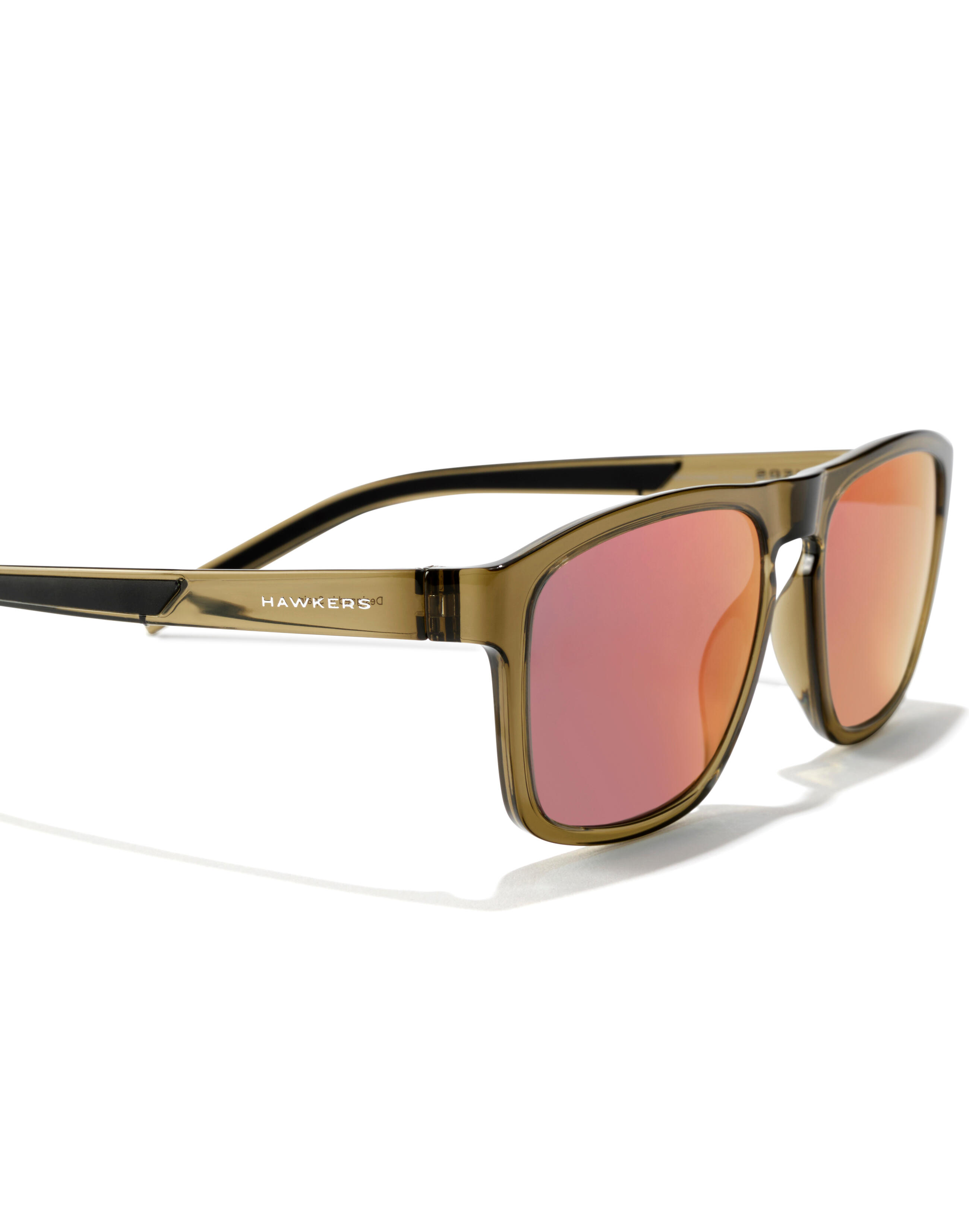 HAWKERS - Gafas de Sol para Hombre y Mujer - LION - BLACK RUBY 4/8