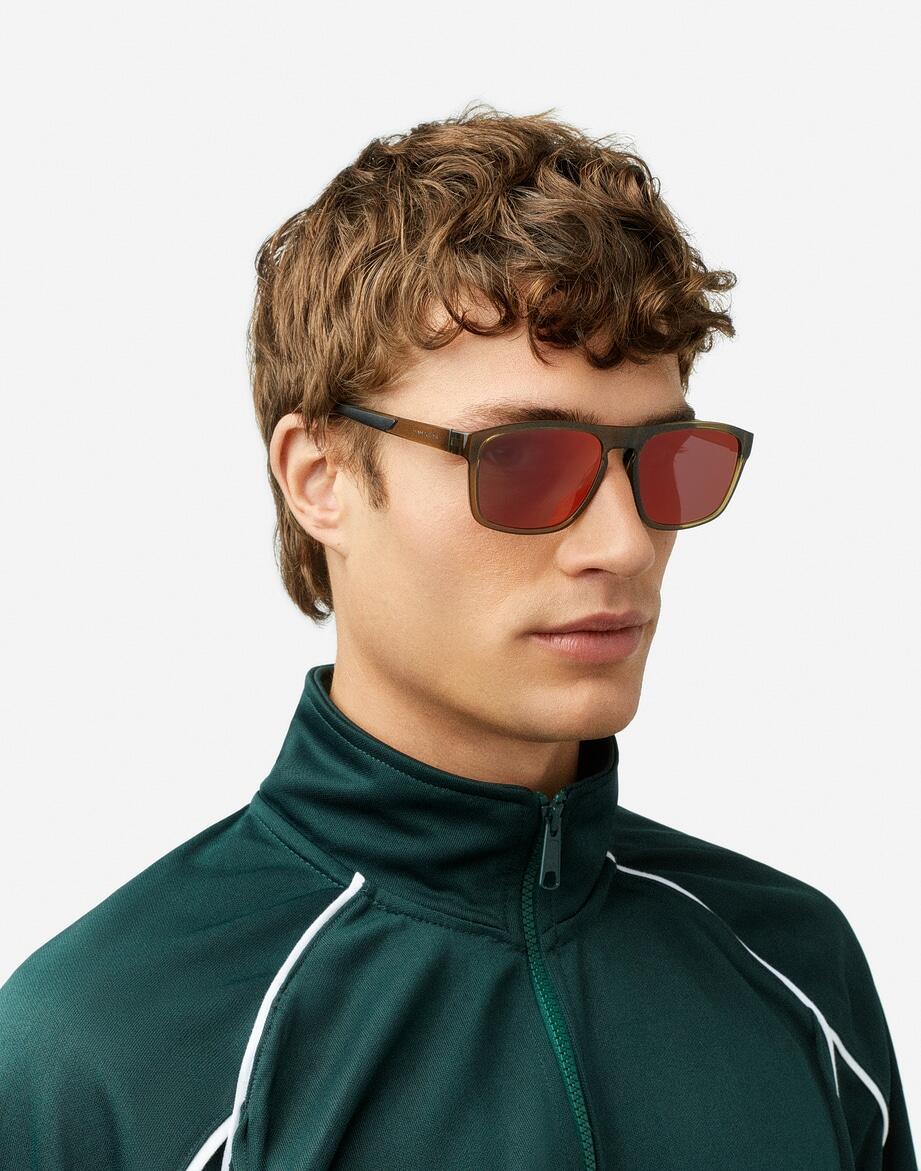 HAWKERS - Gafas de Sol para Hombre y Mujer - LION - BLACK RUBY 6/8