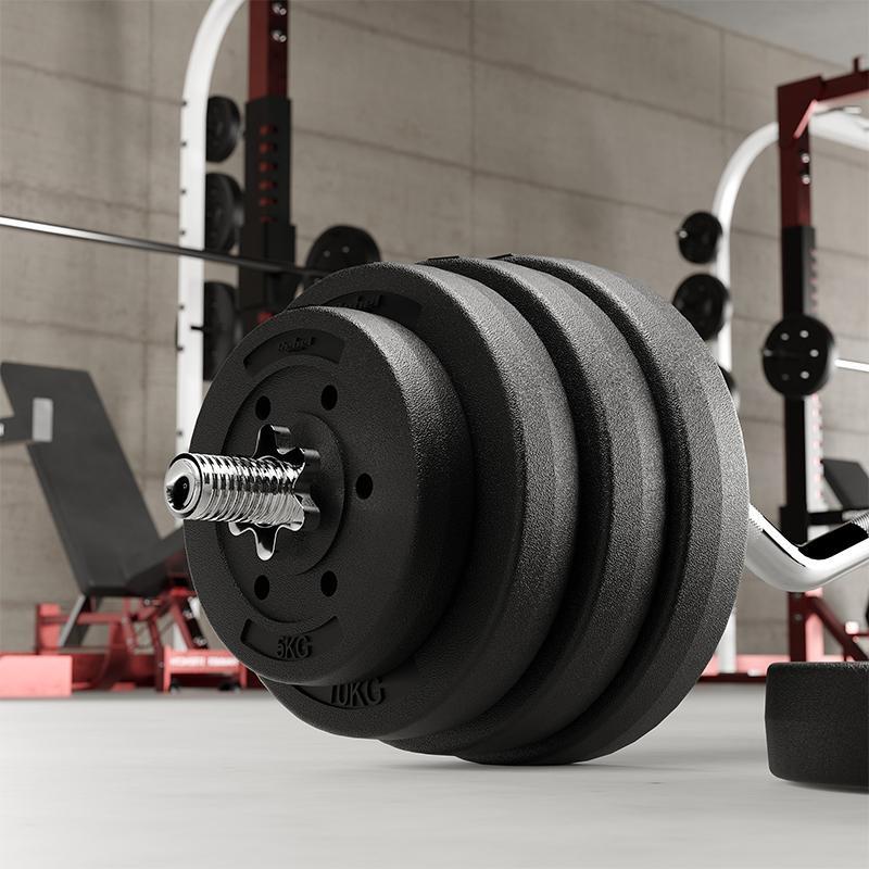 Set discuri greutate Rebel Active, 4x 2.5 kg